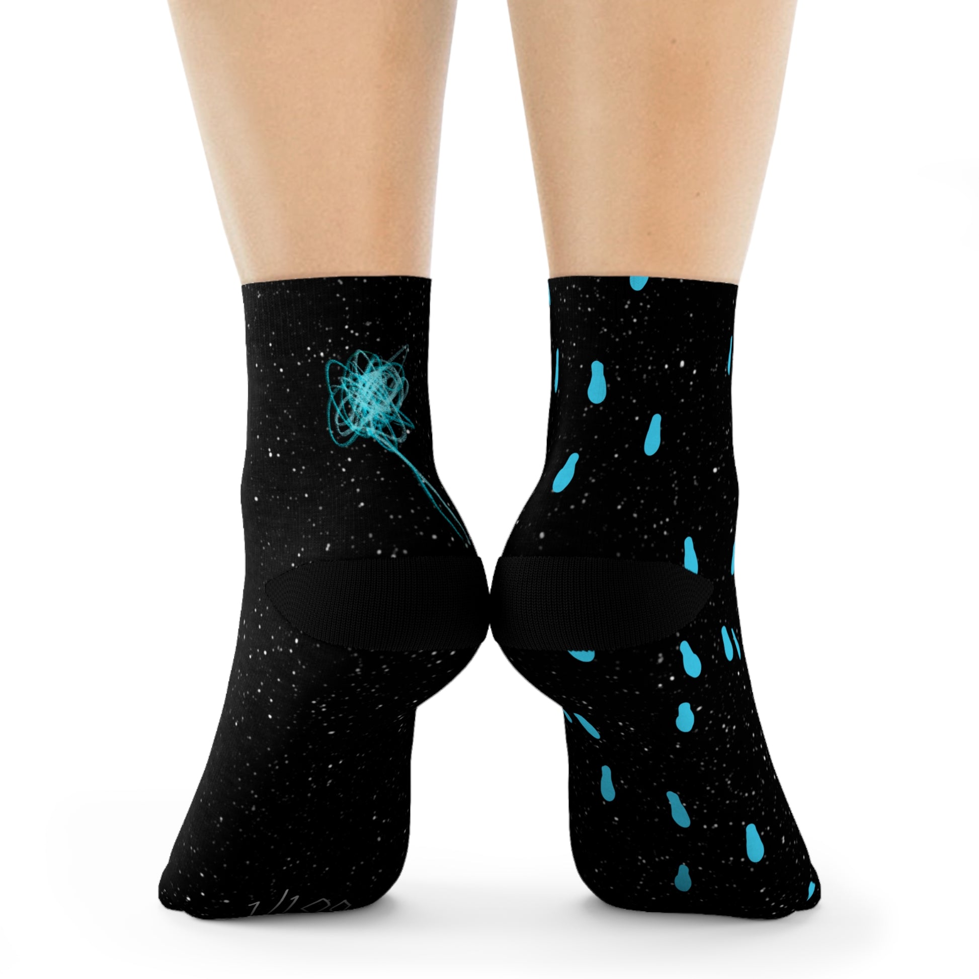"Intergalactic" Crew Socks - THE ART PLUG SHOP