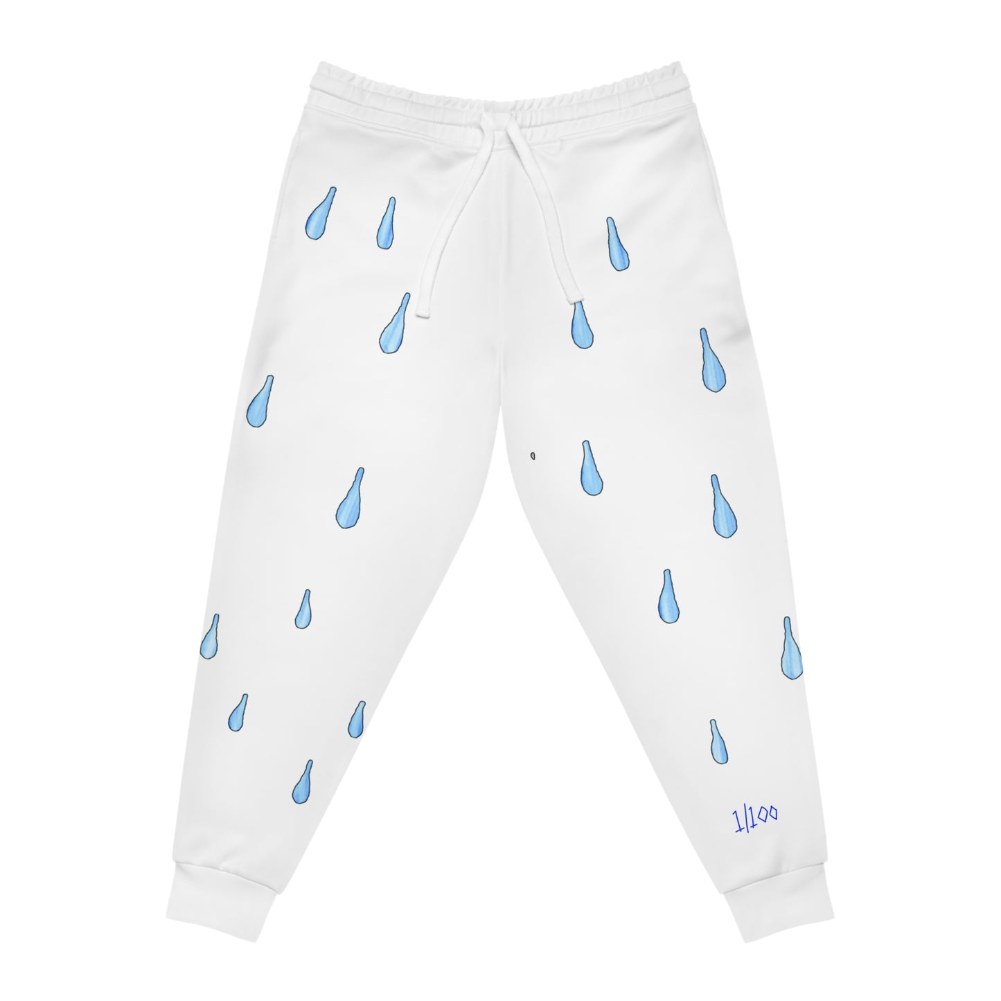 “Rain Drop” Athletic Joggers - THE ART PLUG SHOP