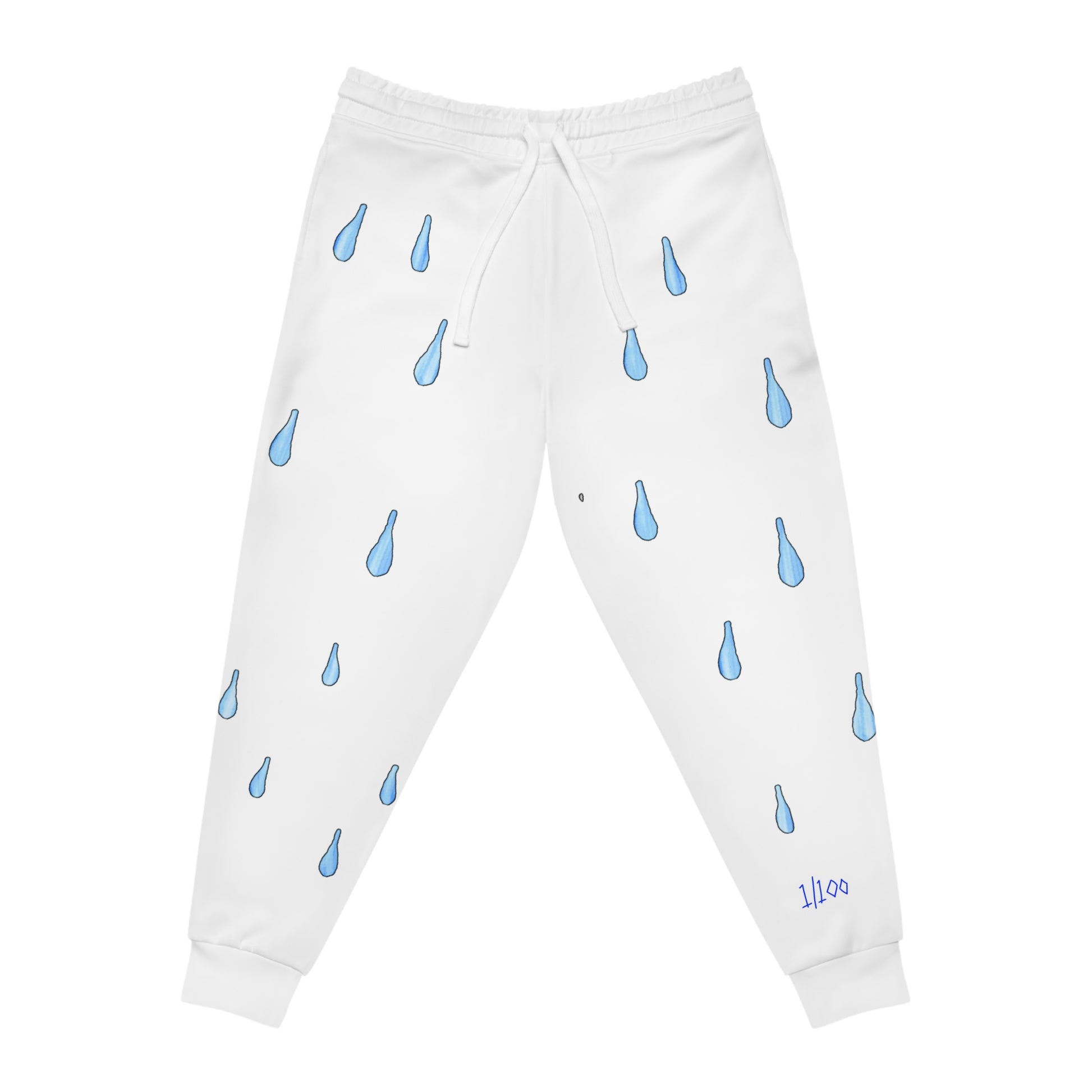 “Rain Drop” Athletic Joggers - THE ART PLUG SHOP