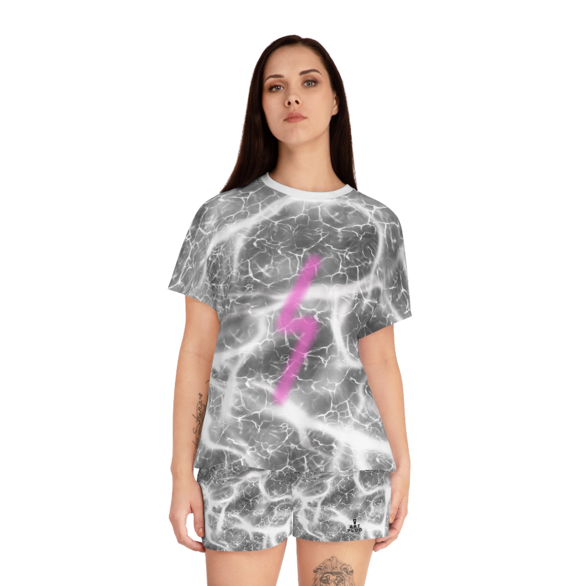 "Marble Shock" Pajama Set - THE ART PLUG SHOP