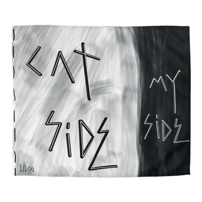 "Cat Side My Side" Duvet Cover