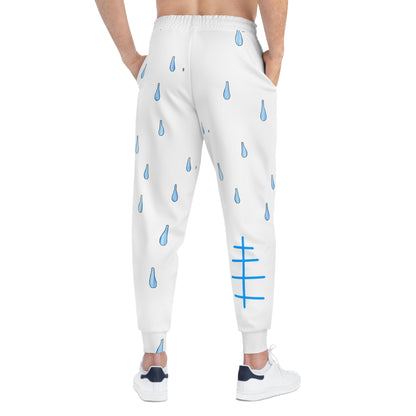 “Rain Drop” Athletic Joggers - THE ART PLUG SHOP