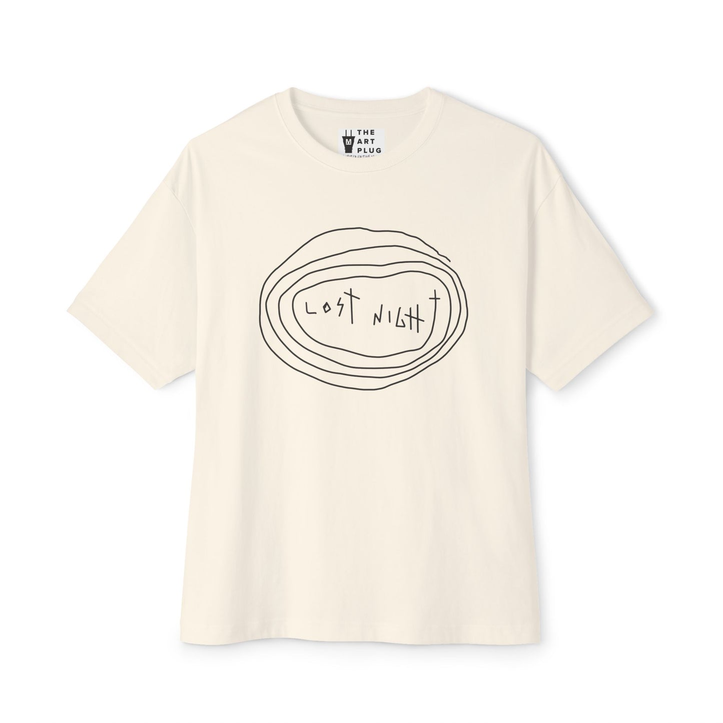 “Lost Night” Oversized Tee - THE ART PLUG SHOP
