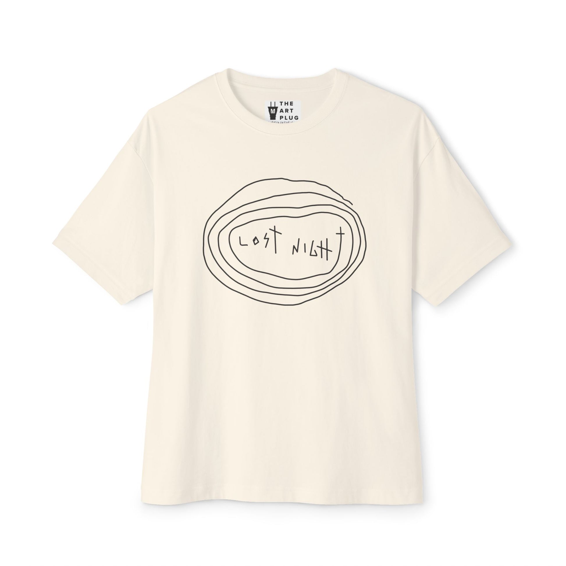 “Lost Night” Oversized Tee - THE ART PLUG SHOP