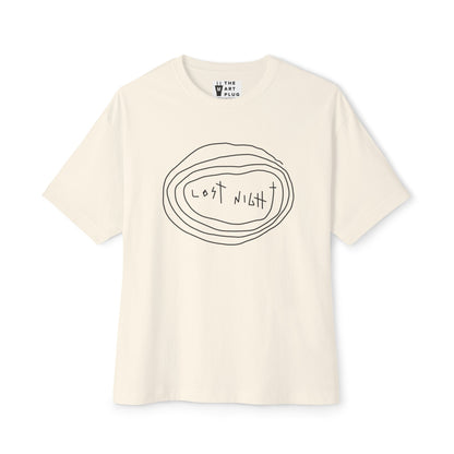 “Lost Night” Oversized Tee - THE ART PLUG SHOP