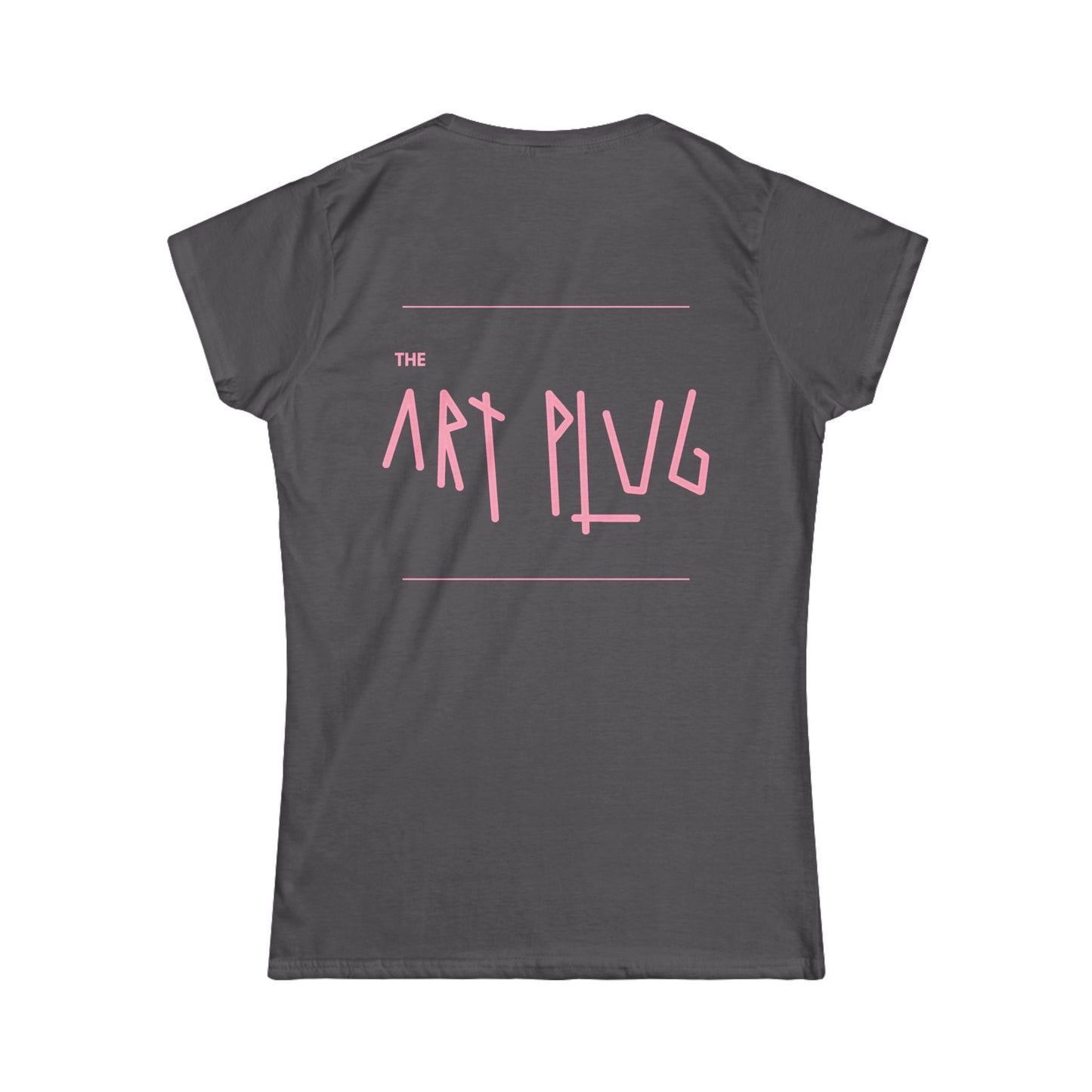 Chic Graphic Tee for Creative Souls | Women’s Softstyle Tee, Casual Wear, Day Out, Gift for Artists, Trendy Apparel - THE ART PLUG SHOP