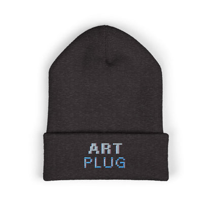 "ArtPlug" Cuffed Beanie - THE ART PLUG SHOP