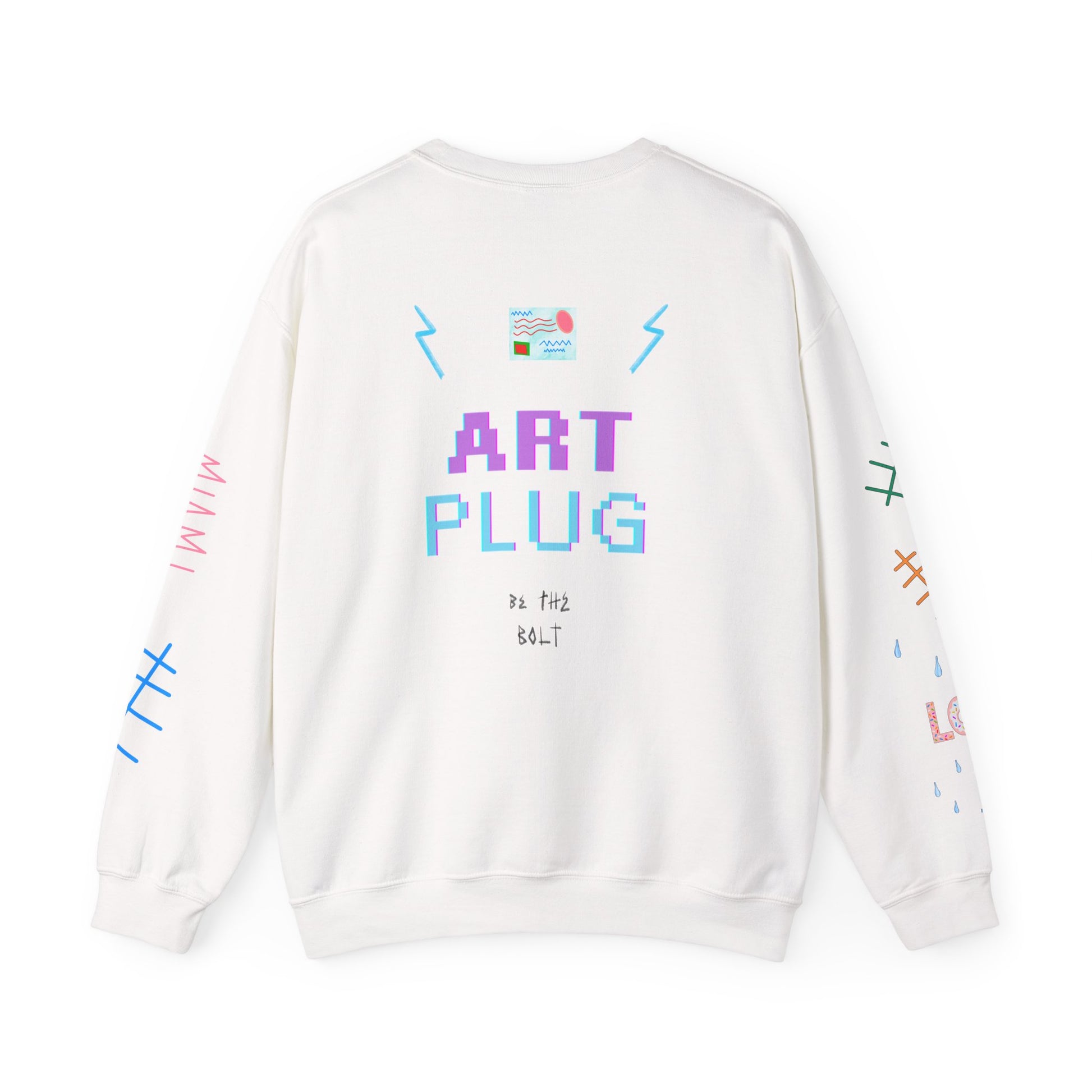 "ArtPlug" Crewneck Sweatshirt - THE ART PLUG SHOP