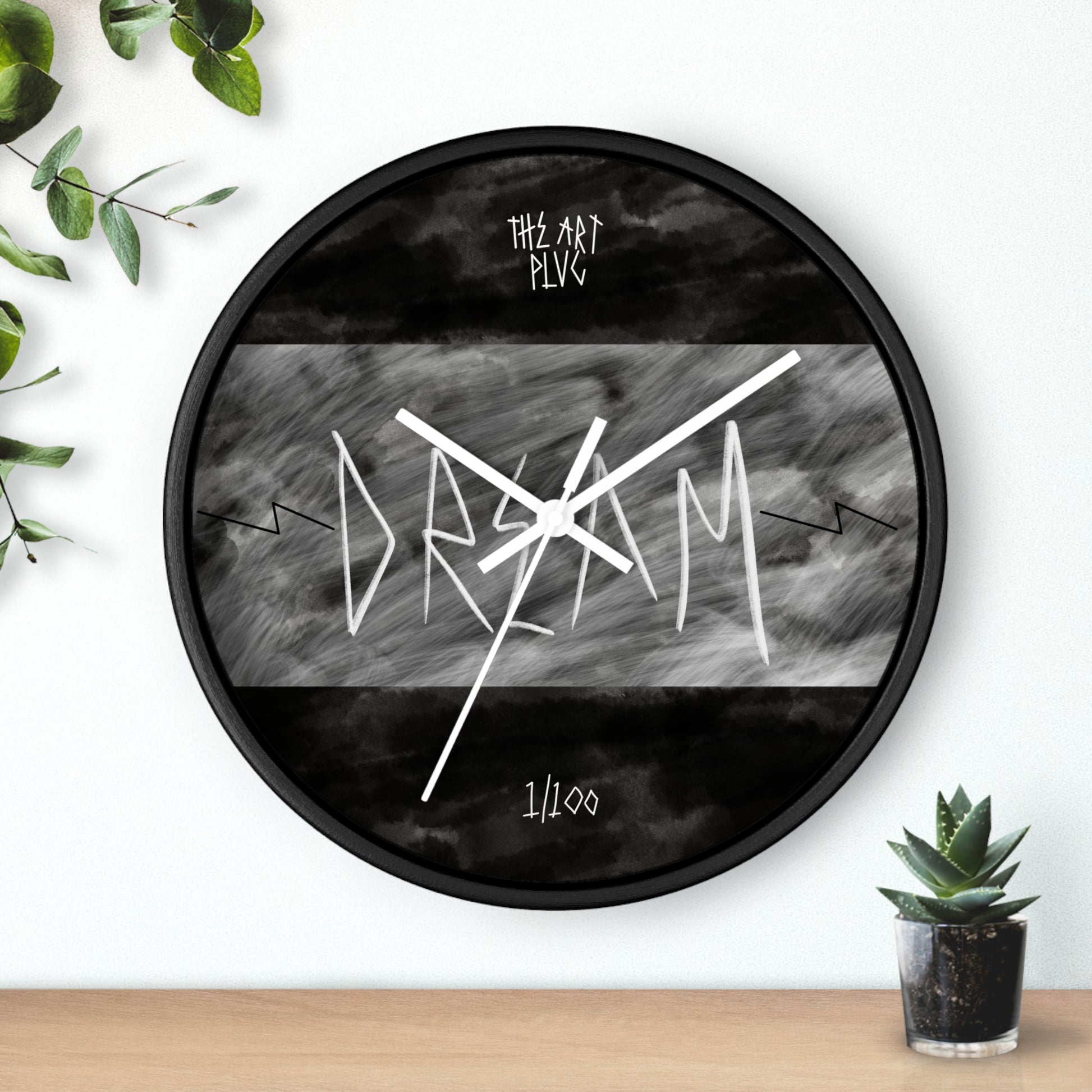“Dream” Wall Clock - THE ART PLUG SHOP
