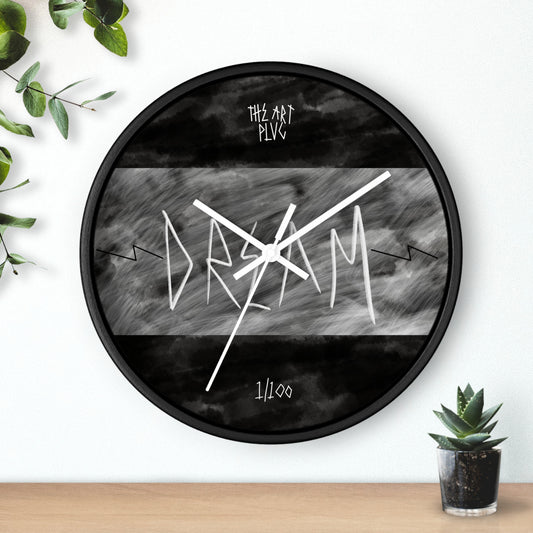 “Dream” Wall Clock - THE ART PLUG SHOP
