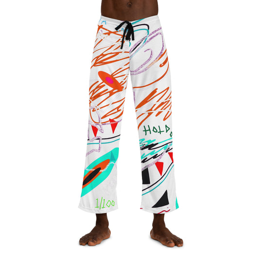 "Hold On" Men’s Pajama Pants - THE ART PLUG SHOP