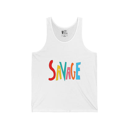 “Savage” Tank Top - THE ART PLUG SHOP