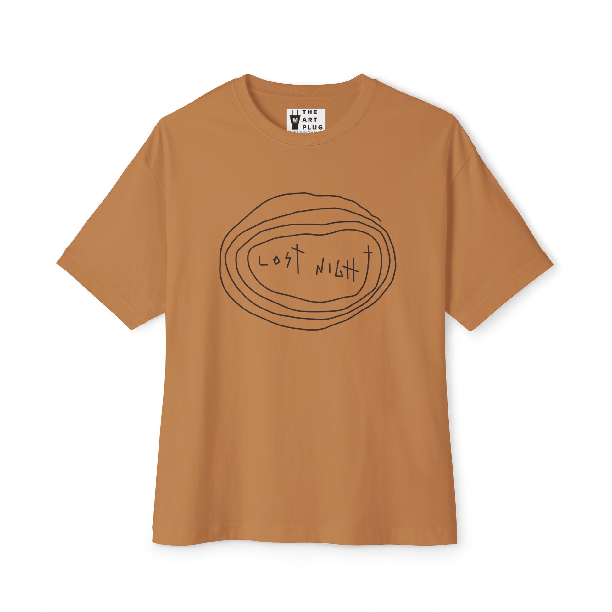 “Lost Night” Oversized Tee - THE ART PLUG SHOP