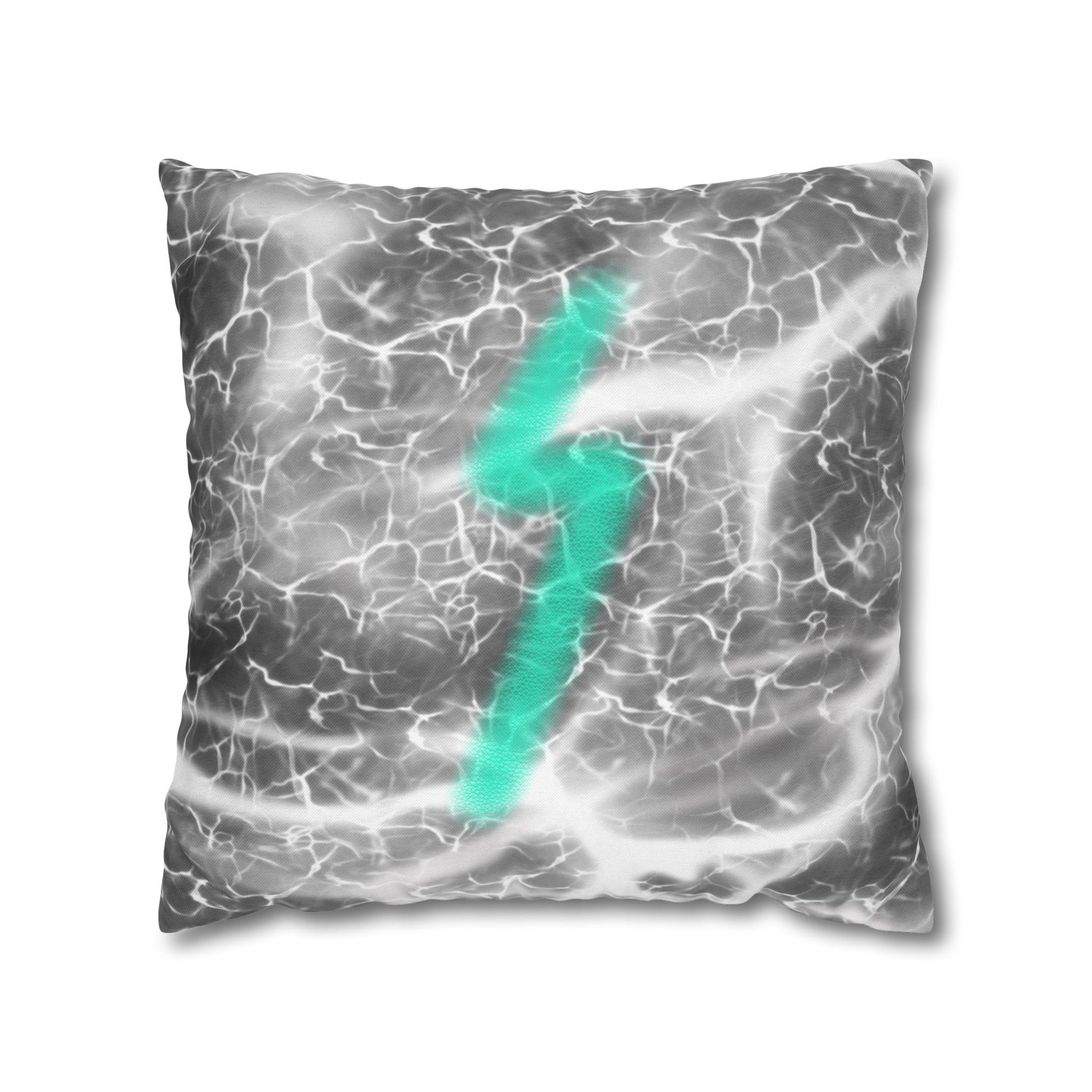"Marble Shock" Square Pillowcase - THE ART PLUG SHOP