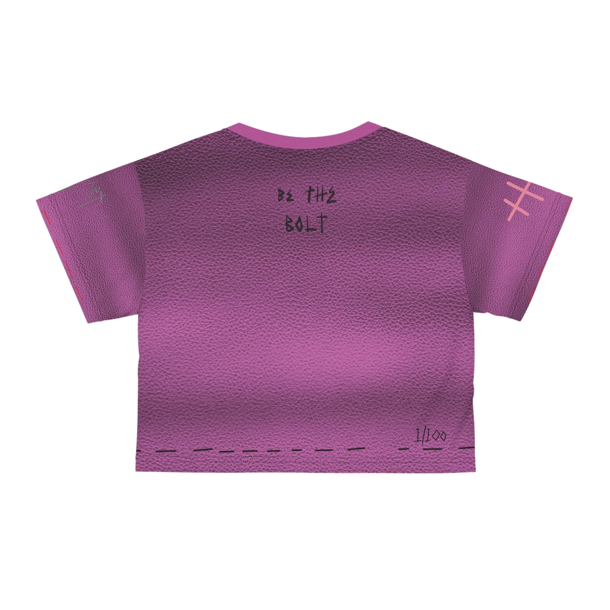 "Plasma Patch" Crop Tee - THE ART PLUG SHOP