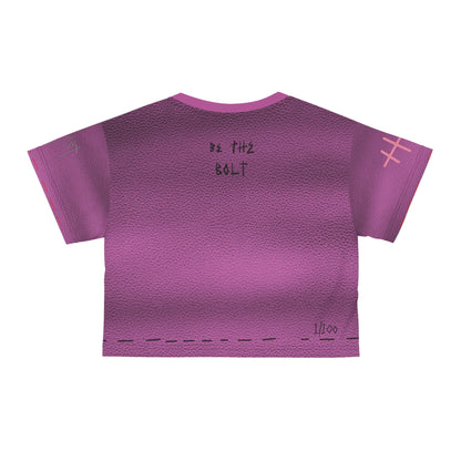 "Plasma Patch" Crop Tee - THE ART PLUG SHOP