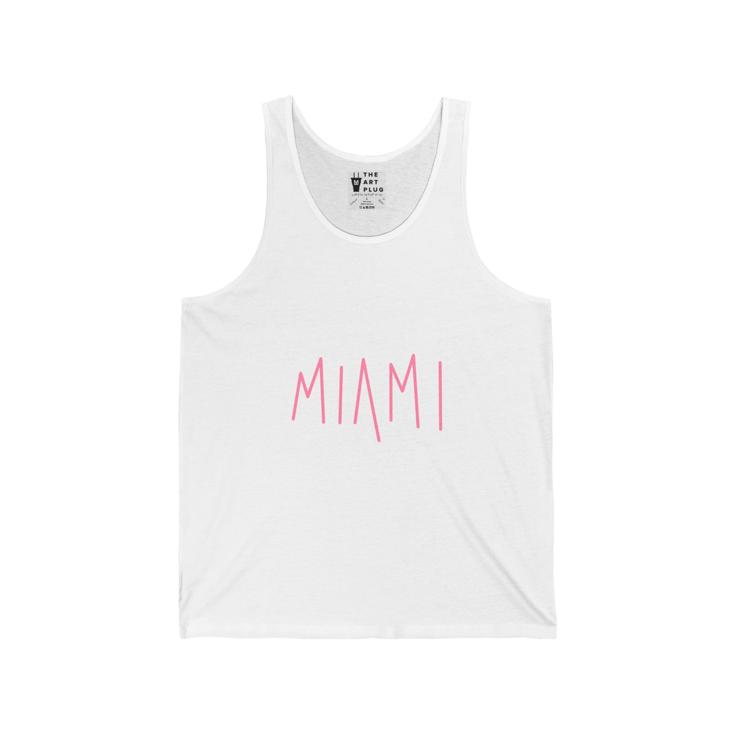 “Miami” Tank Top - THE ART PLUG SHOP
