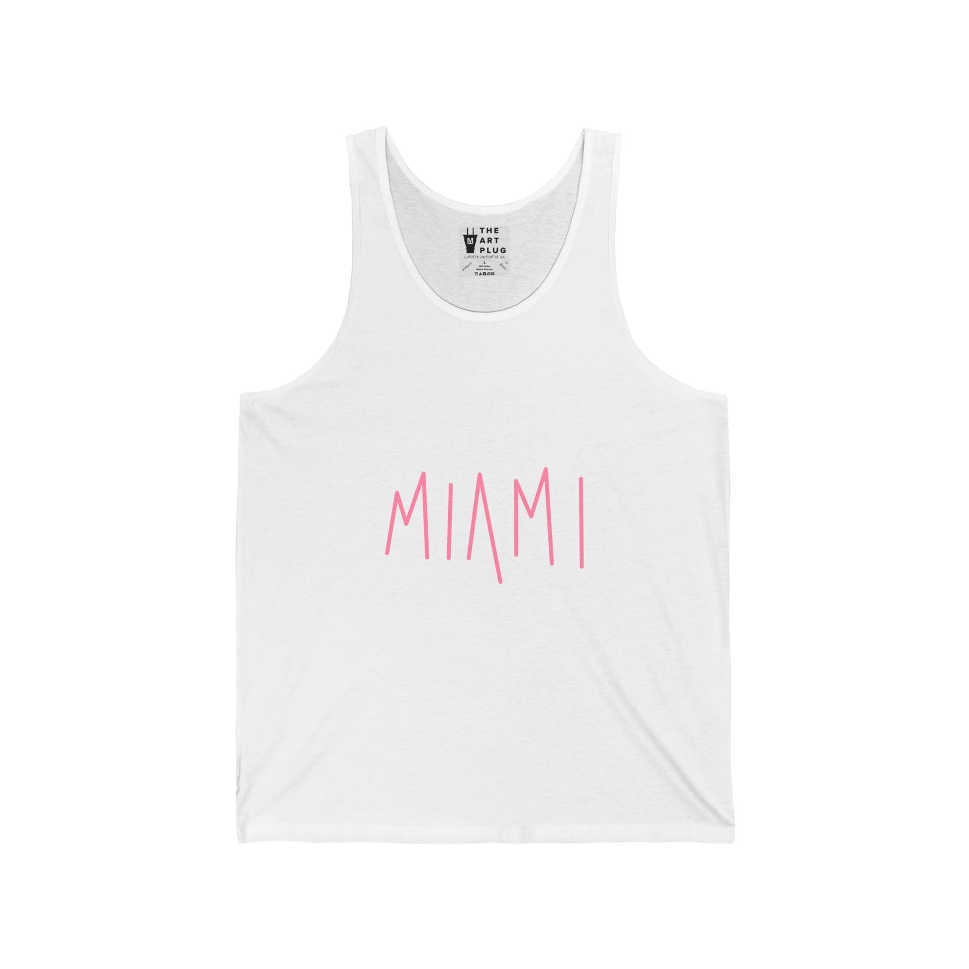 “Miami” Tank Top - THE ART PLUG SHOP
