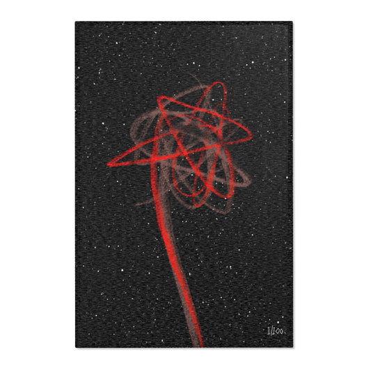 "Cosmic Flower" Area Rug - THE ART PLUG SHOP