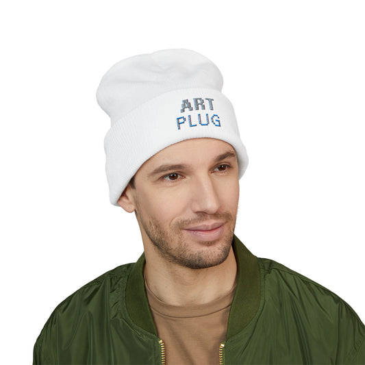 "ArtPlug" Cuffed Beanie - THE ART PLUG SHOP