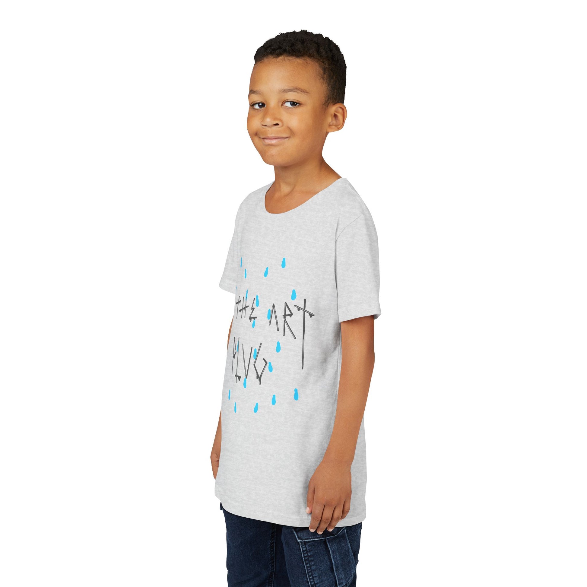 “Rain Drop” Kids Tee - THE ART PLUG SHOP