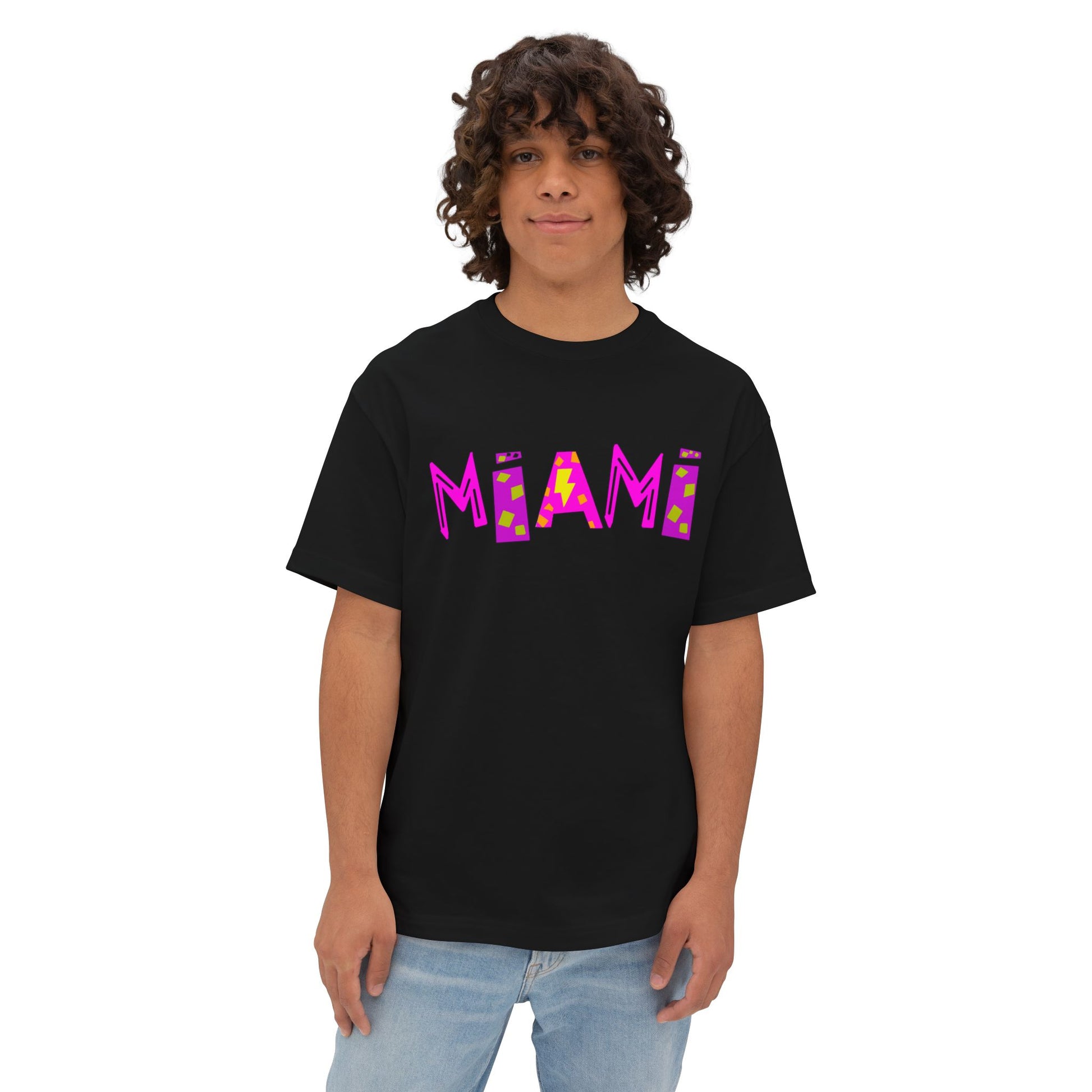 “Miami” Oversized Tee - THE ART PLUG SHOP