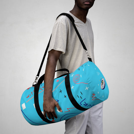 “Dream On” Duffel Bag - THE ART PLUG SHOP