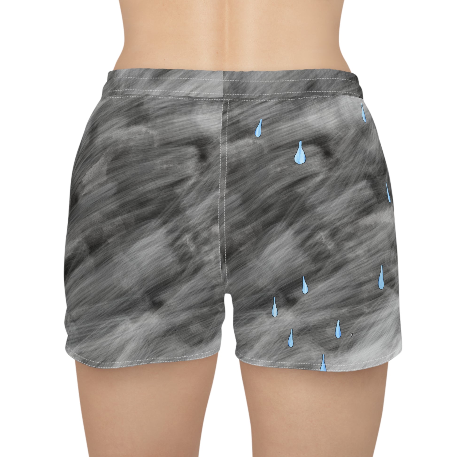 "Clouded Thoughts" Casual Shorts - THE ART PLUG SHOP