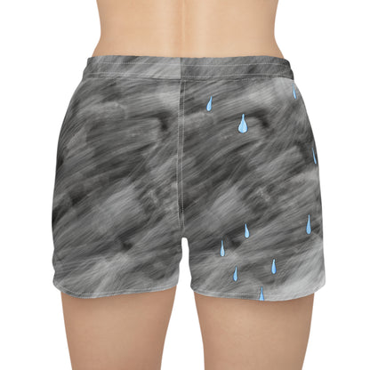 "Clouded Thoughts" Casual Shorts - THE ART PLUG SHOP