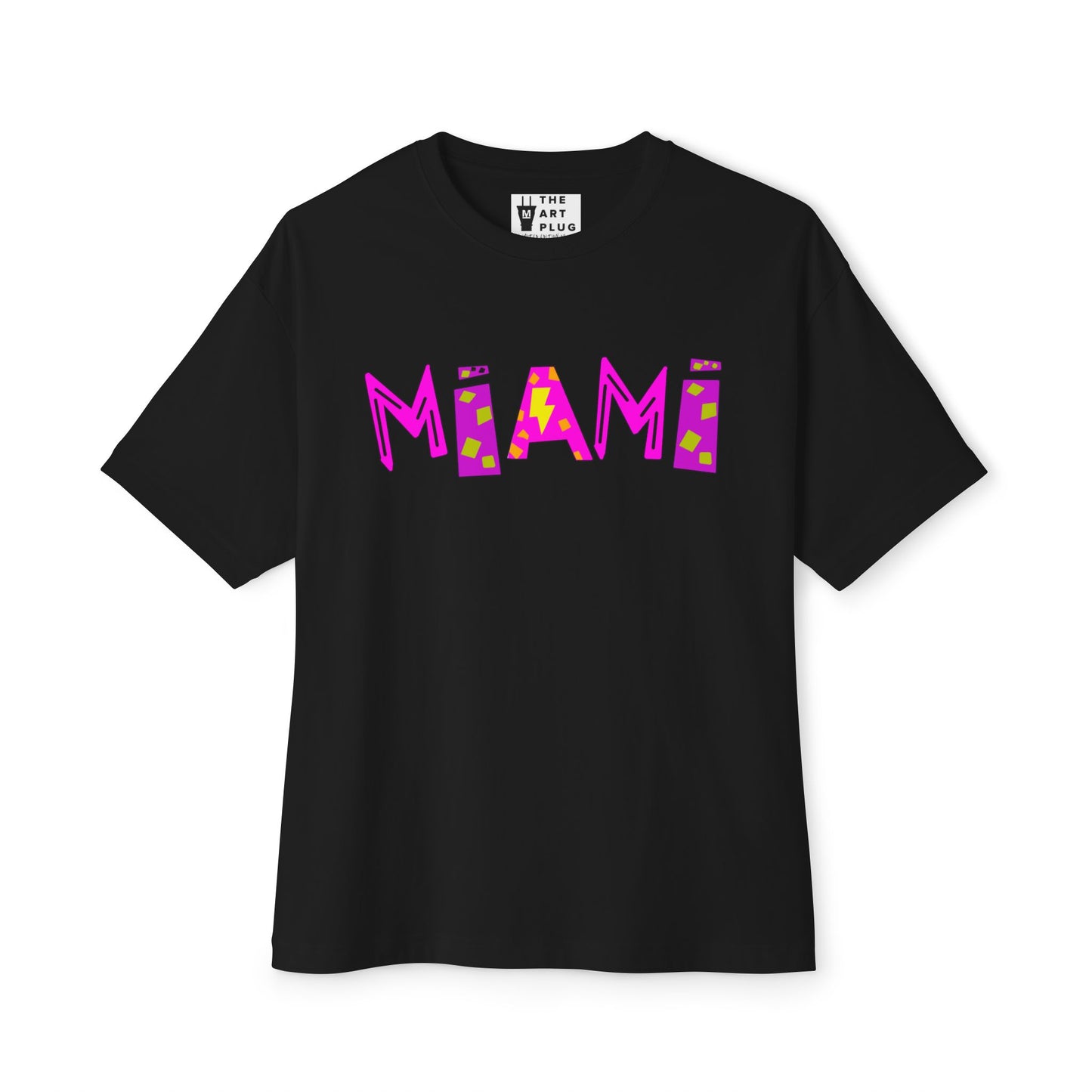 “Miami” Oversized Tee - THE ART PLUG SHOP