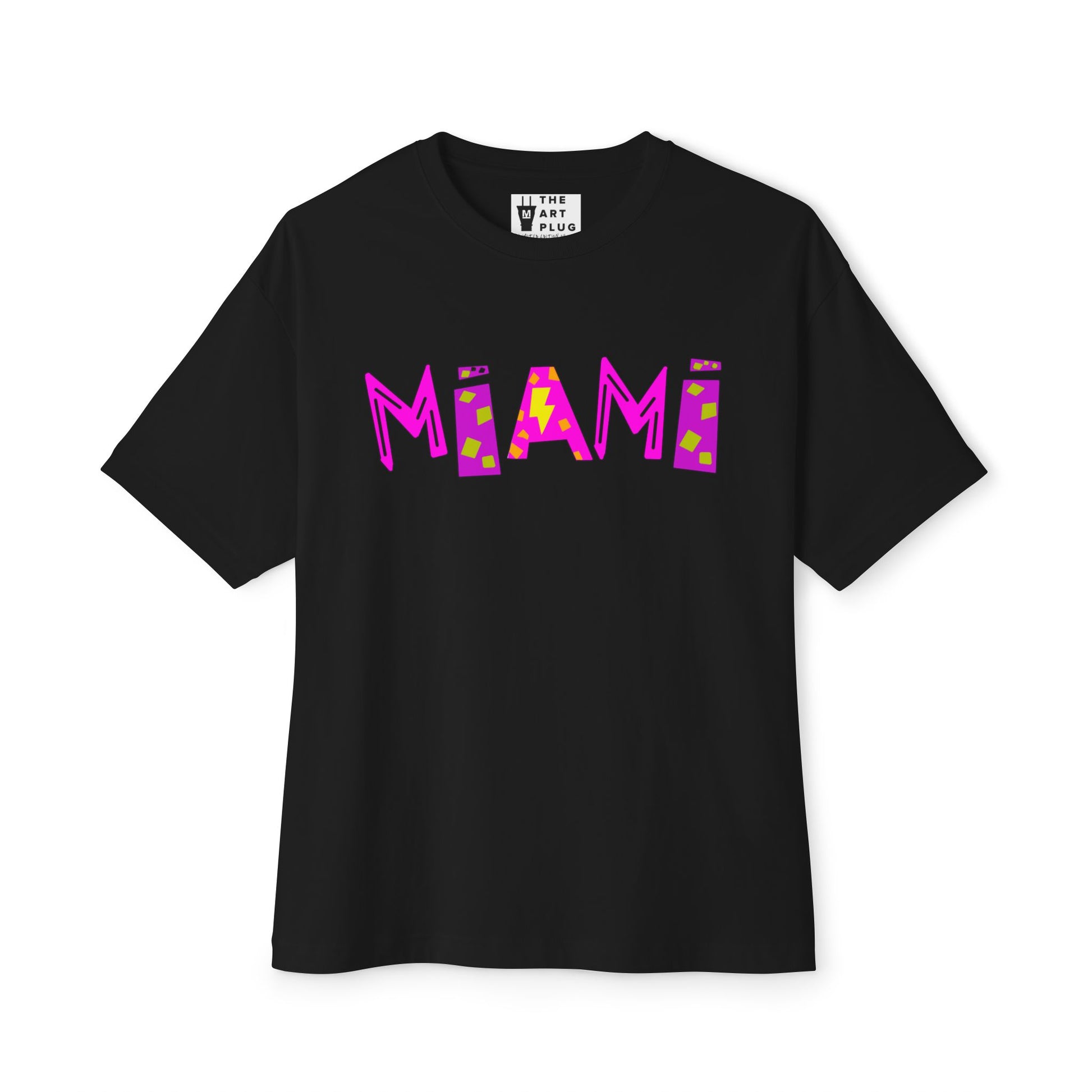 “Miami” Oversized Tee - THE ART PLUG SHOP