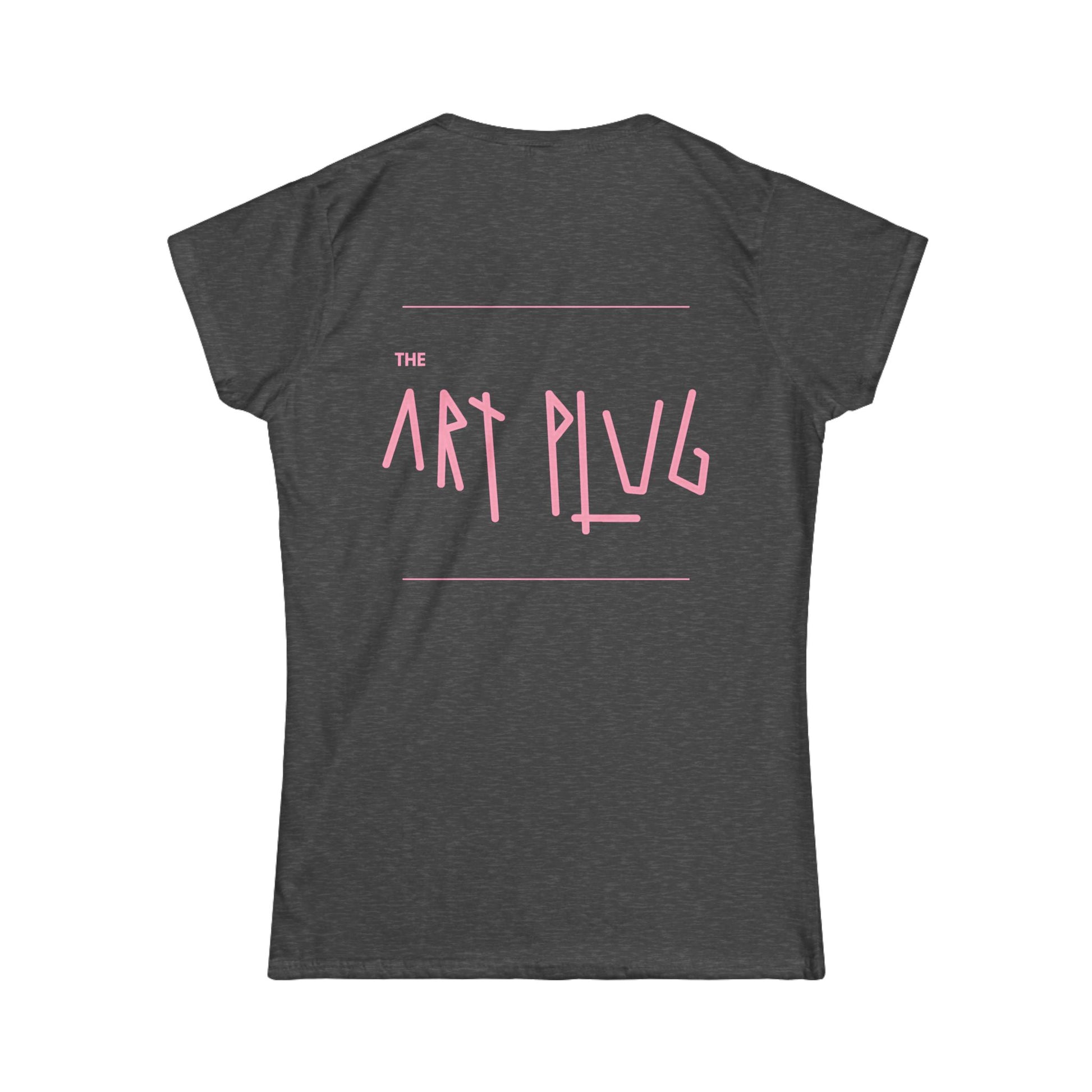 Chic Graphic Tee for Creative Souls | Women’s Softstyle Tee, Casual Wear, Day Out, Gift for Artists, Trendy Apparel - THE ART PLUG SHOP
