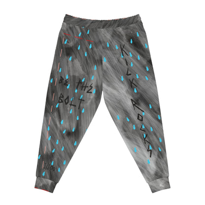 “Rain Drop” Athletic Joggers - THE ART PLUG SHOP