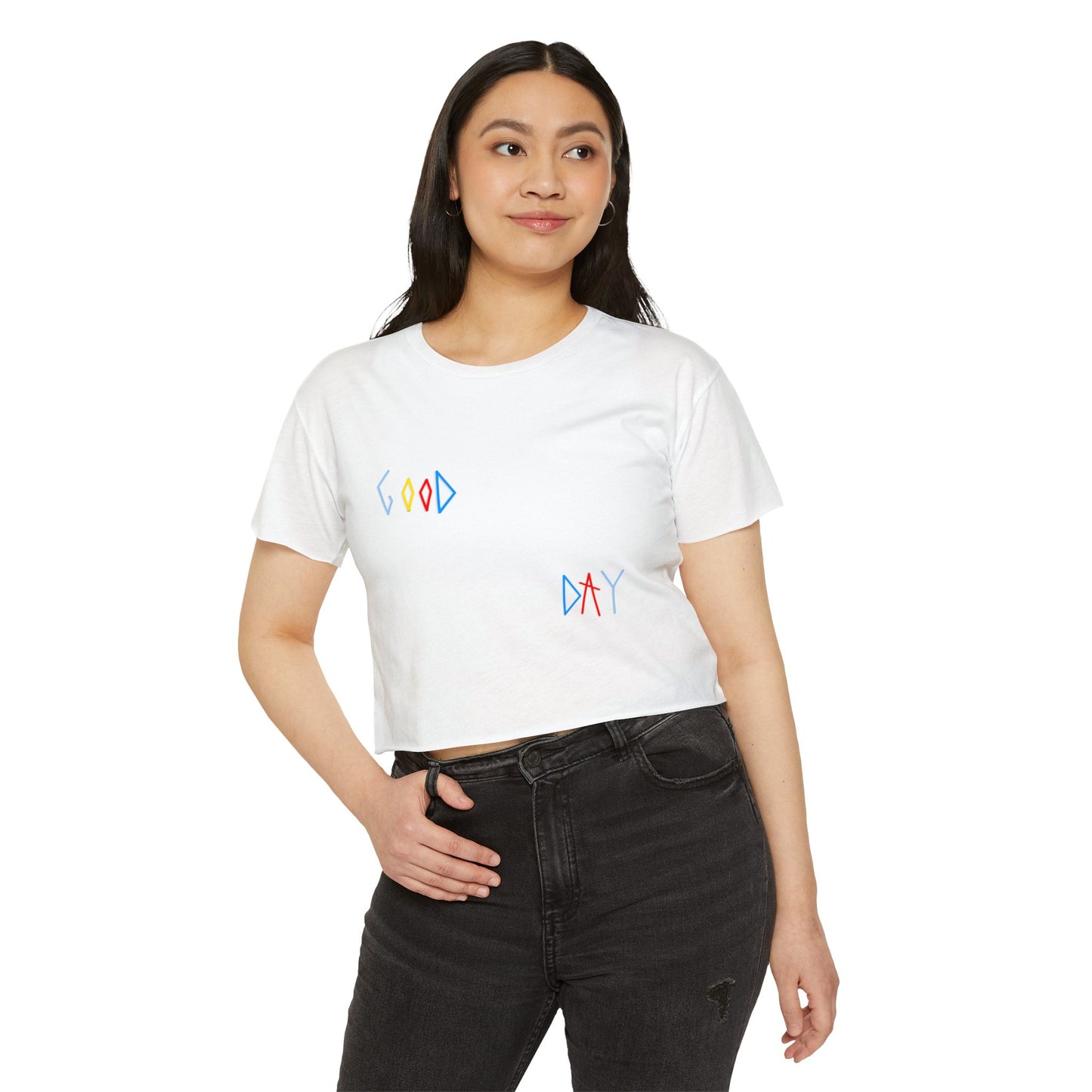 🔥 "GOOD DAY" Women's Festival Crop Top