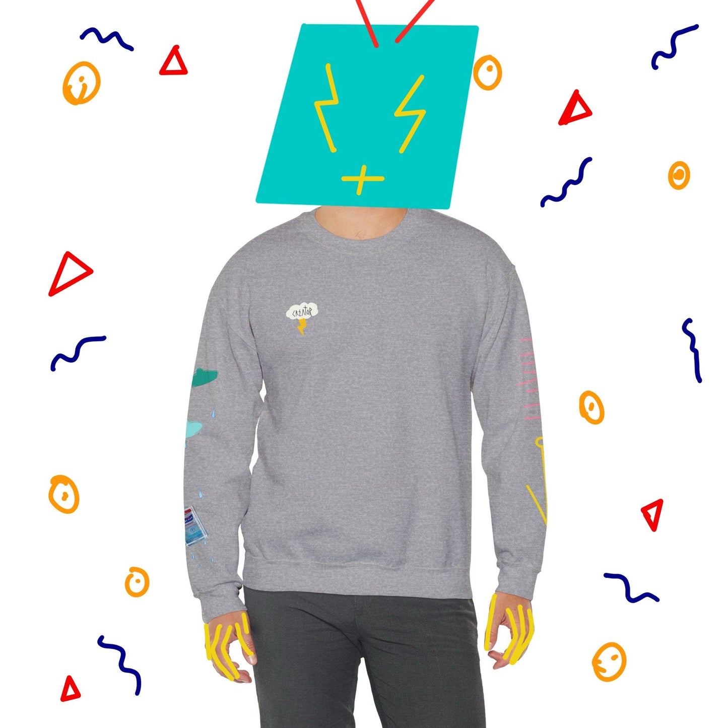 "I'm Landing" Crewneck