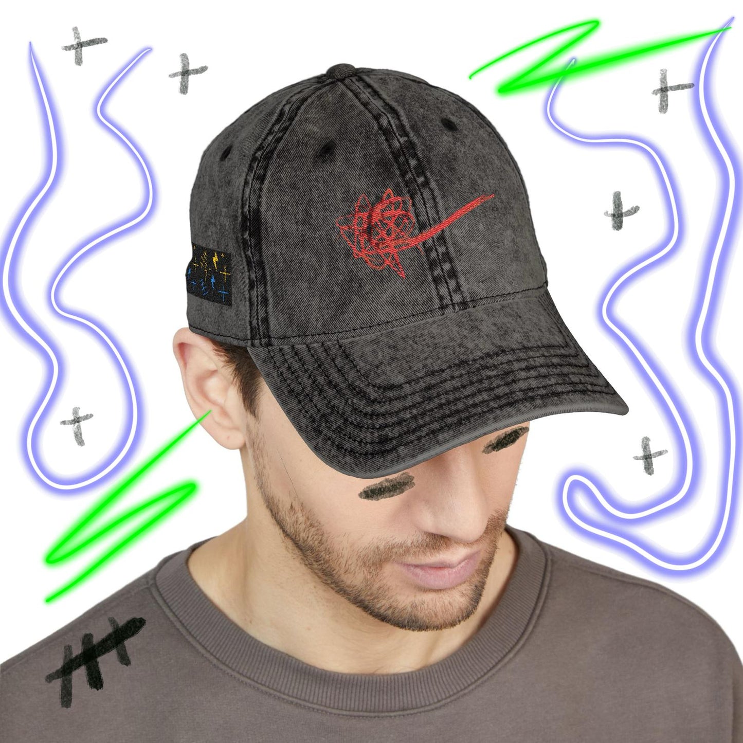 "Flower" Cap