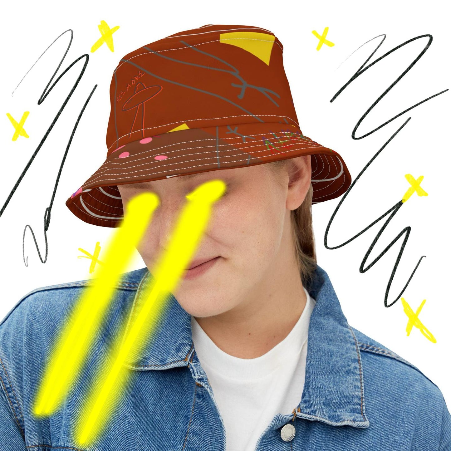 "Hypnotized" Bucket Hat