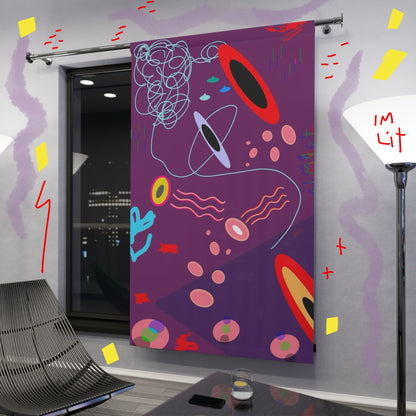 "Almost There" Window Curtain