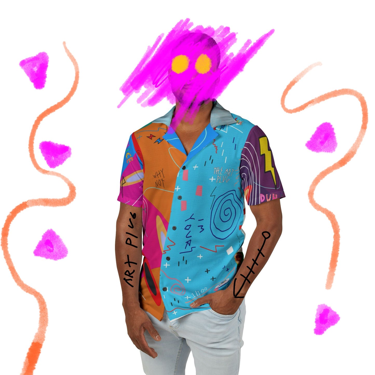 "Art Teacher" Hawaiian Shirt