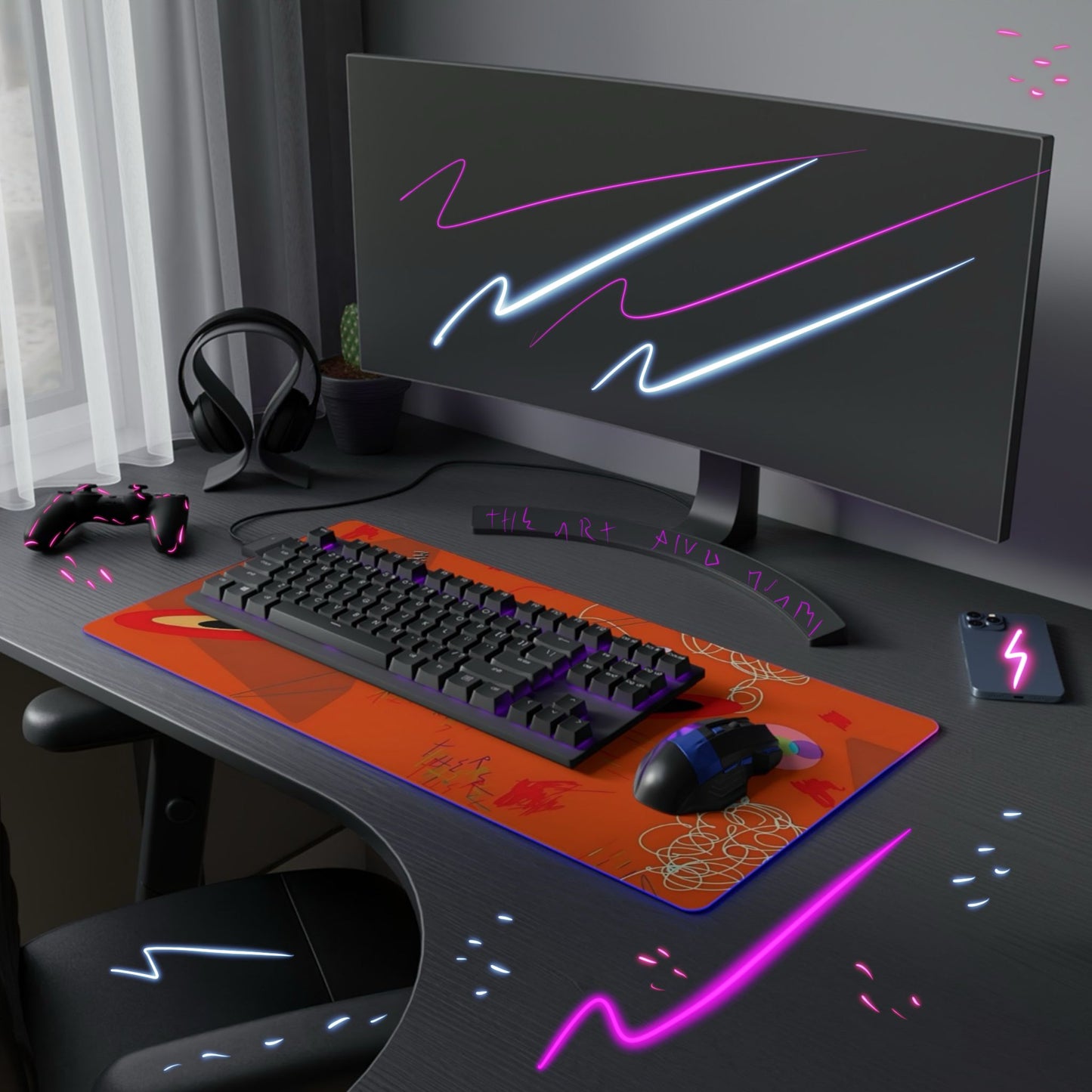 "My Day" LED Desk Mat